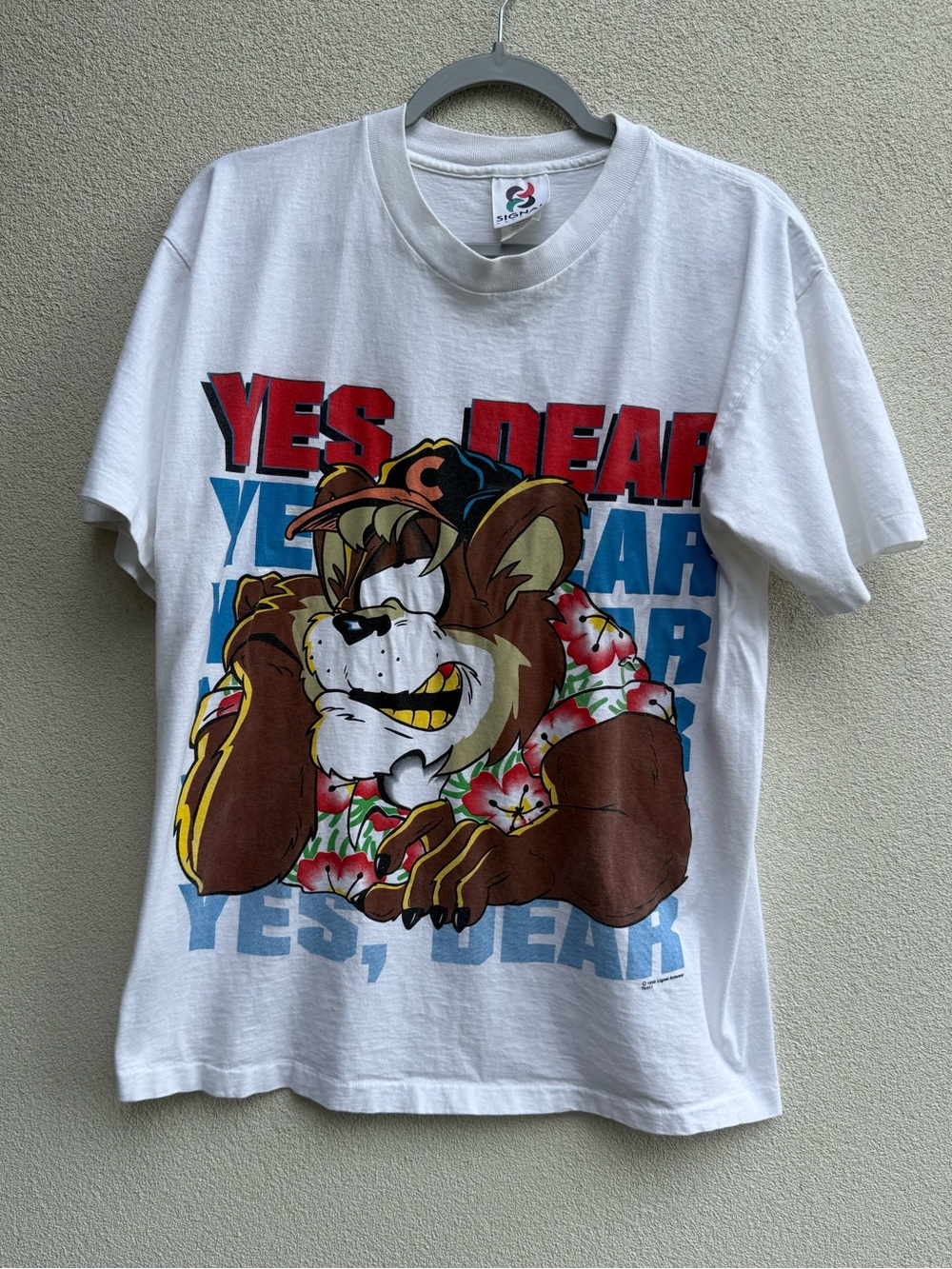Vintage 1995 Chicago Bears Yes Dear T-shirt Large